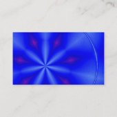 ブラックベリー色の名刺 名刺 (裏面)