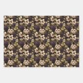 ブラックベリー開花 ラッピングペーパーシート (正面)