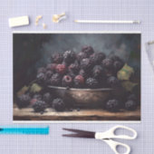 ブラックベリー1デコページ紙 薄葉紙 (クラフト)