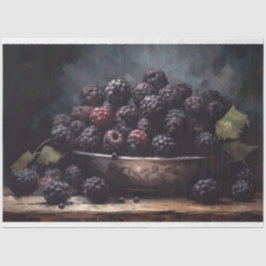 ブラックベリー1デコページ紙 薄葉紙