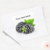 ブラックベリー2個 スクエアシール (封筒)