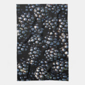 ブラックベリー キッチンタオル (縦)