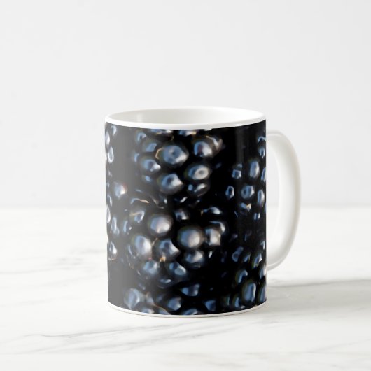 ブラックベリー コーヒーマグカップ (正面右)