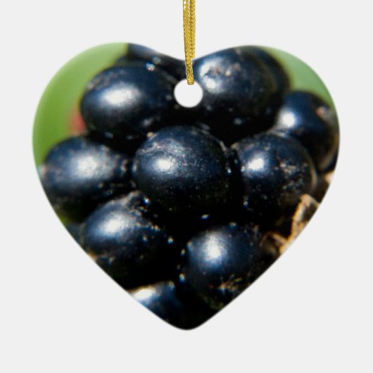 ブラックベリー セラミックオーナメント (正面)
