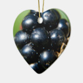 ブラックベリー セラミックオーナメント (左)