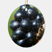 ブラックベリー セラミックオーナメント (左)