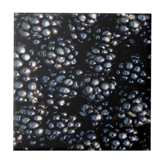 ブラックベリー タイル (正面)