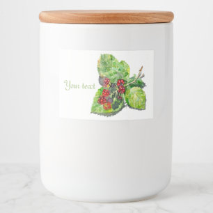 ブラックベリー フードラベル