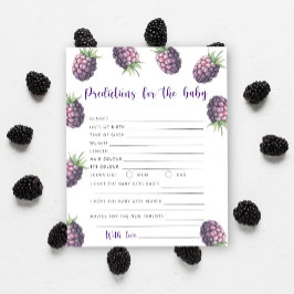 ブラックベリー – ベビー予測とアドバイス