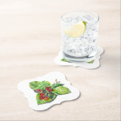 ブラックベリー ペーパーコースター (インサイチュ)