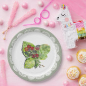 ブラックベリー ペーパープレート (パーティー)