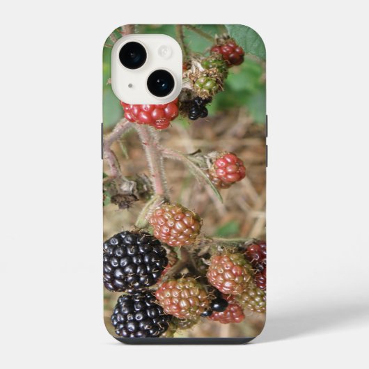 ブラックベリー・ボナンザ iPhoneケース (裏面)