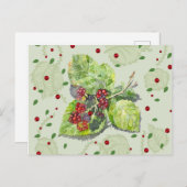 ブラックベリー ポストカード (正面/裏面)