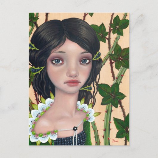 ブラックベリー ポストカード (正面)