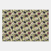 ブラックベリー ラッピングペーパーシート (正面3)