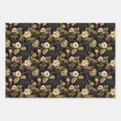 ブラックベリー ラッピングペーパーシート (正面3)