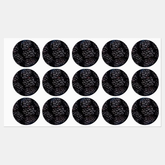 ブラックベリー ラベル (シート)