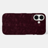 ブラックベリー ワインパターン Case-Mate iPhoneケース (裏面 (横))