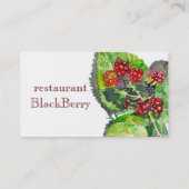 ブラックベリー 名刺 (裏面)