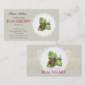 ブラックベリー 名刺 (正面/裏面)