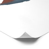 ブラックベルトのシクリッド ポスター (角)