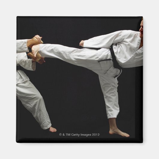 ブラックベルトスパーリング2 マグネット (正面)