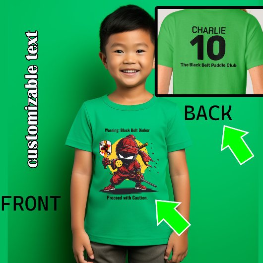 ブラックベルトディンカー Tシャツ
