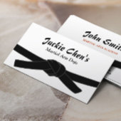 ブラックベルトマスター武術アーツ道場プロフェッショナル 名刺