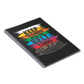 ブラックベルト武術芸術練習空手テコンド ノートブック (右側)