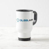 ブラックベルト認定 - GLSS.app トラベルマグ (正面右)