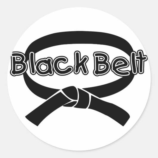 ブラックベルト2 ラウンドシール (正面)