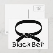 ブラックベルト ポストカード (正面/裏面)