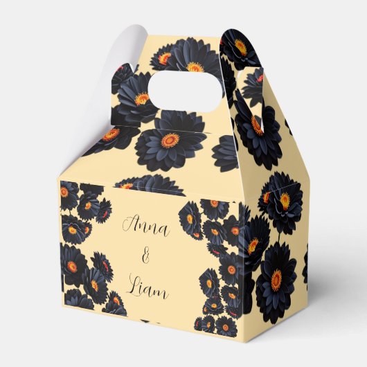 ブラックベルベットフラワーズ フェイバーボックス (正面サイド)