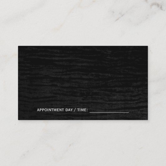 ブラックベルベット 名刺 (裏面)