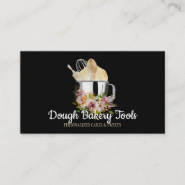 ブラックベーカリー自家製パティッセリーパティスリー生地 名刺