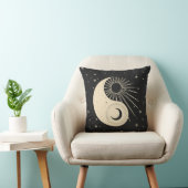 ブラックベージュボホ クッション (椅子)