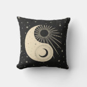 ブラックベージュボホ クッション (正面)