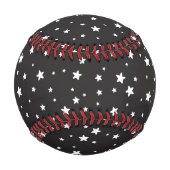 ブラックベースボールのホワイトスターズ 野球ボール (裏面)