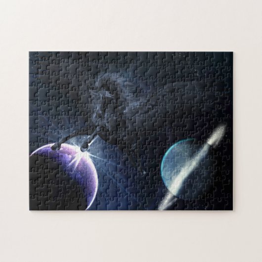 ブラックペガサスパズル ジグソーパズル (横)