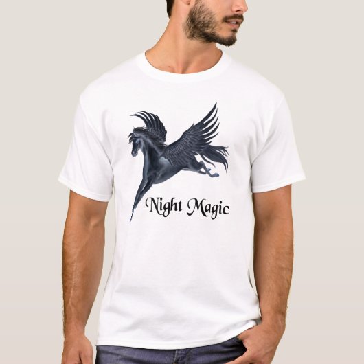 ブラックペガサス Tシャツ (正面)