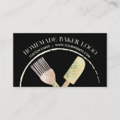 ブラックペストリモダンーパティスリーベーカリー 名刺 (正面)