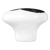 ブラックペチュニアセラミックノブ セラミックノブ (側面)