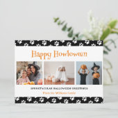 ブラックペット3枚写真ハロウィン シーズンカード (スタンド正面)