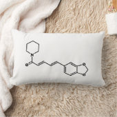 ブラックペッパー・ピペリン分子化学式 ランバークッション (ブランケット)