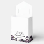 ブラックペニーフローラヴィンテージゴシック結婚ズ フェイバーボックス (オープン)