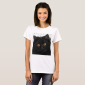 ブラックペルシャの顔 Tシャツ (正面フル)