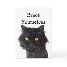 ブラックペルシャ猫パーティの招待状