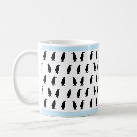 ブラックペンギン コーヒーマグカップ (左)