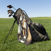ブラックペンギン ゴルフタオル (グリーン)
