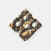 ブラックペンギン スタンダードカクテルナプキン (角)